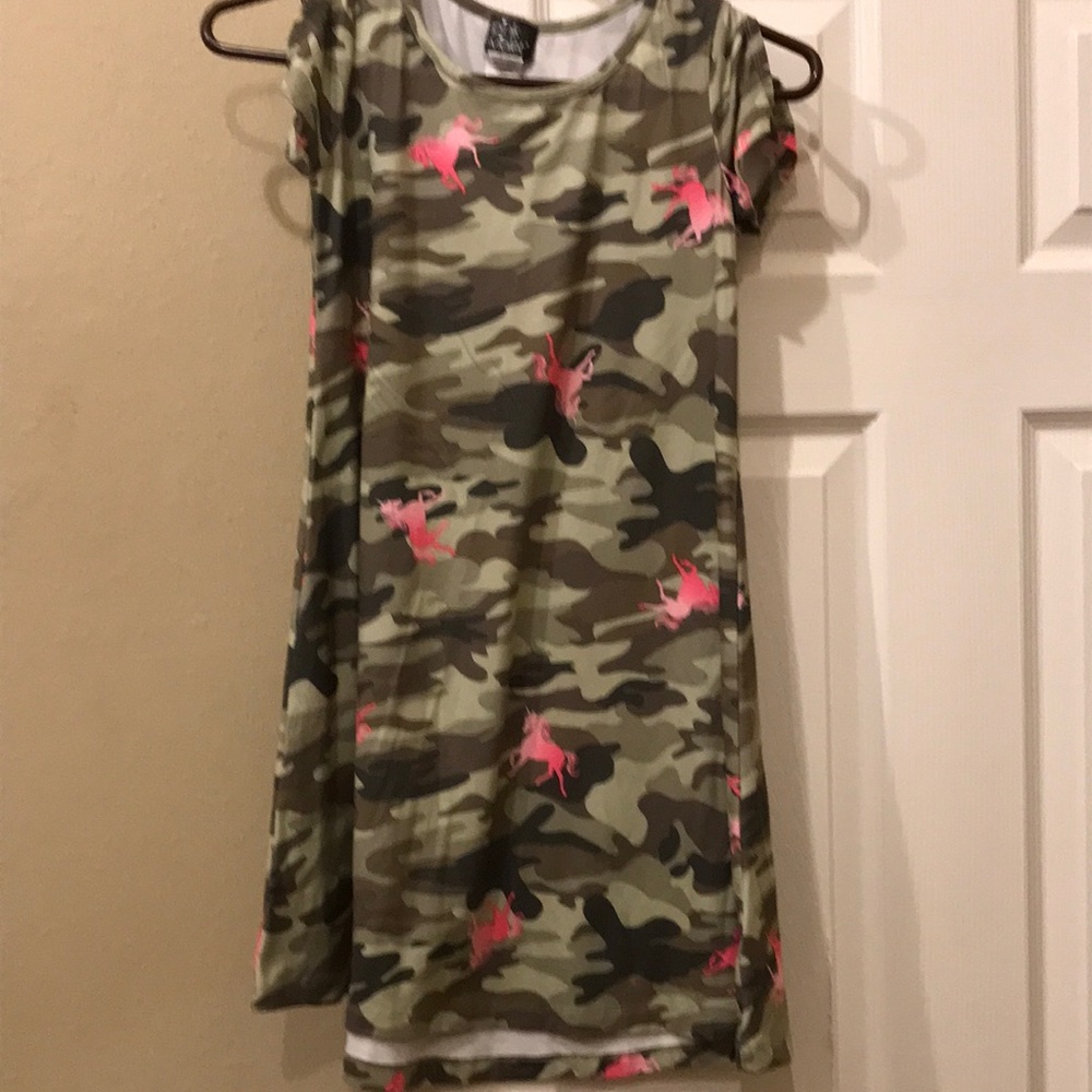 Pink & violet L (10/12) girl dress